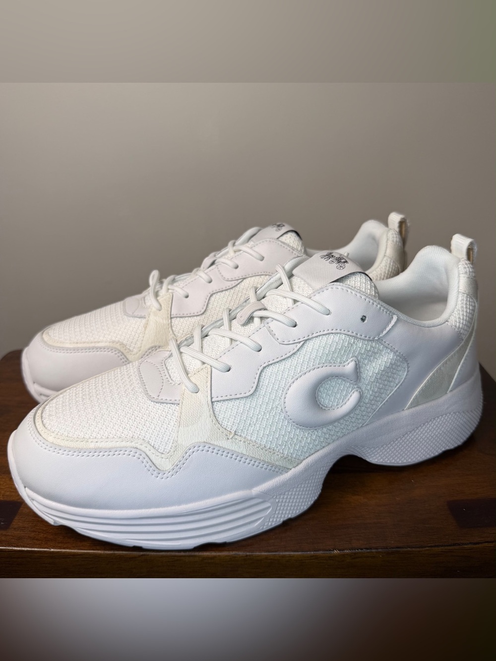 Coach Strider CT719 Men’s Size 13 D Optic White Sneakers New Without Box